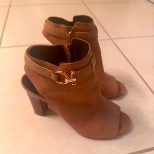 Size 9 Coach sling back heels